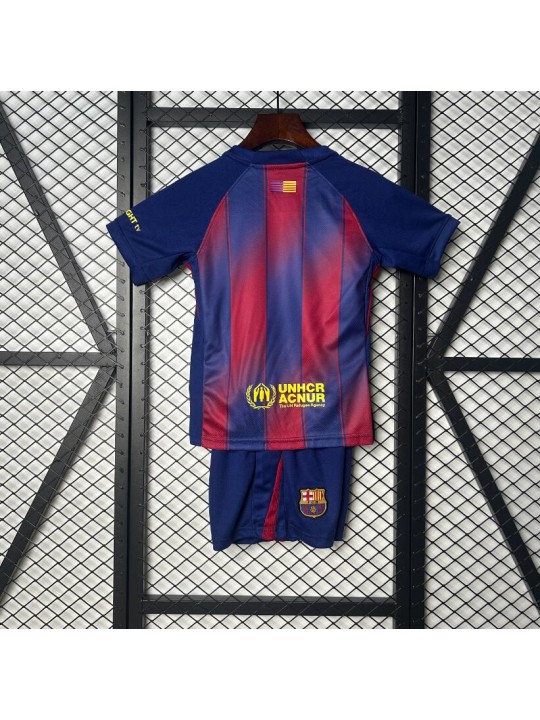 Camiseta Barcelona Primera Equipación 25/26 Niño