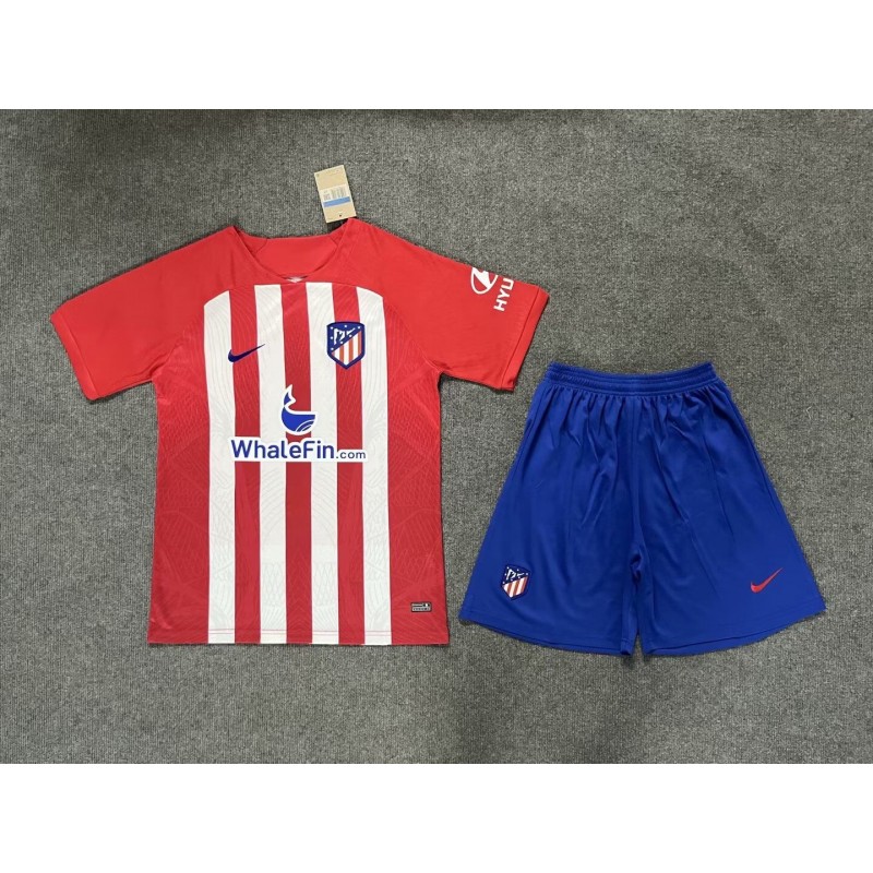 Camiseta Atlético De Madrid Primera Equipación 2023/2024 Niño