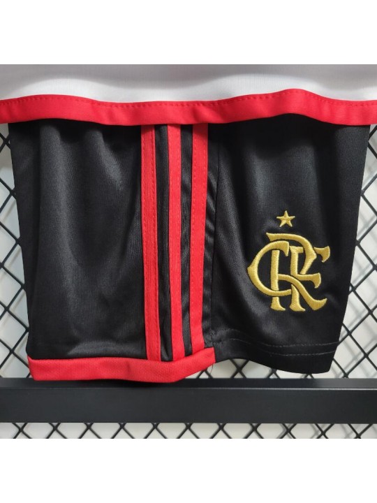 Camiseta Flamengo Segunda Equipación 23/24 Niño