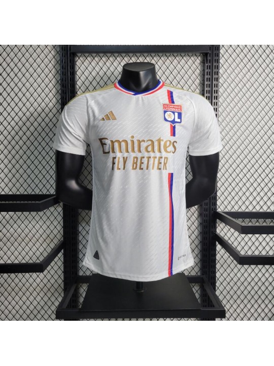 Camiseta Olympique De Lyon Primera Equipación 2023/2024 Authentic