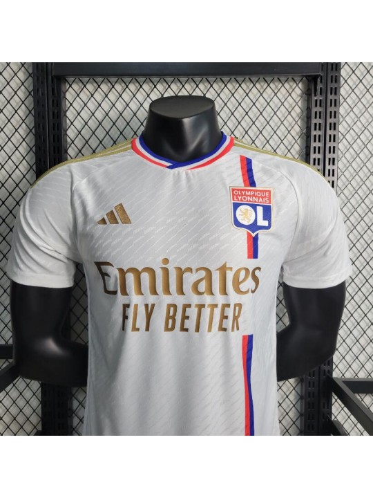 Camiseta Olympique De Lyon Primera Equipación 2023/2024 Authentic