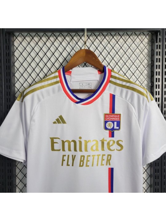 Camiseta Olympique De Lyon Primera Equipación 23/24