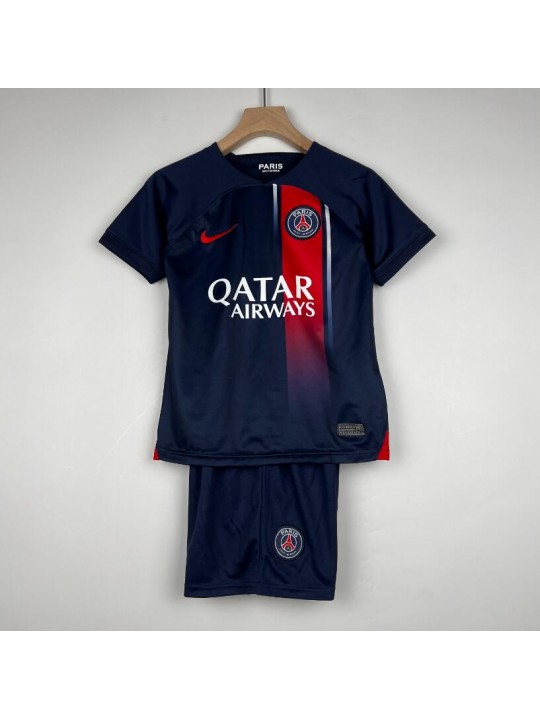 Camiseta Paris Saint-Germain FC Primera Equipación 2023-2024 Niño