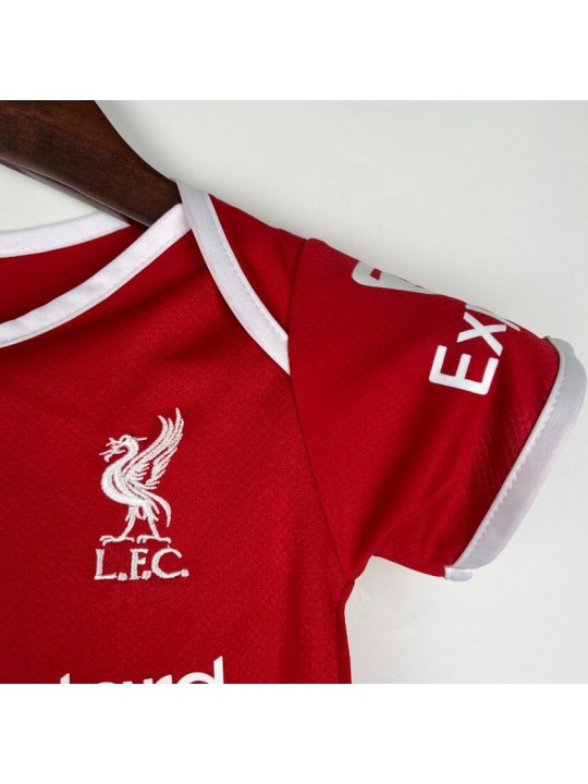 Miniconjunto Baby Primera Equipación Liverpool 23/24