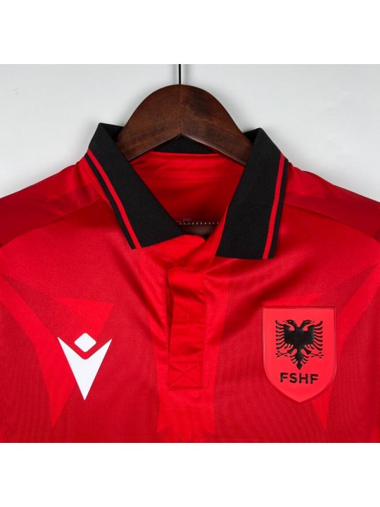 Camiseta Albania Primera Equipación 2023