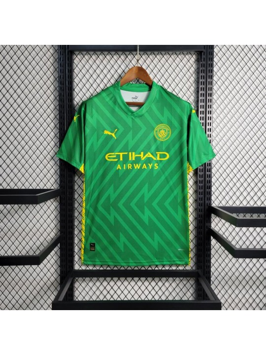 Camiseta Manchester City Portera 23/24 Verde