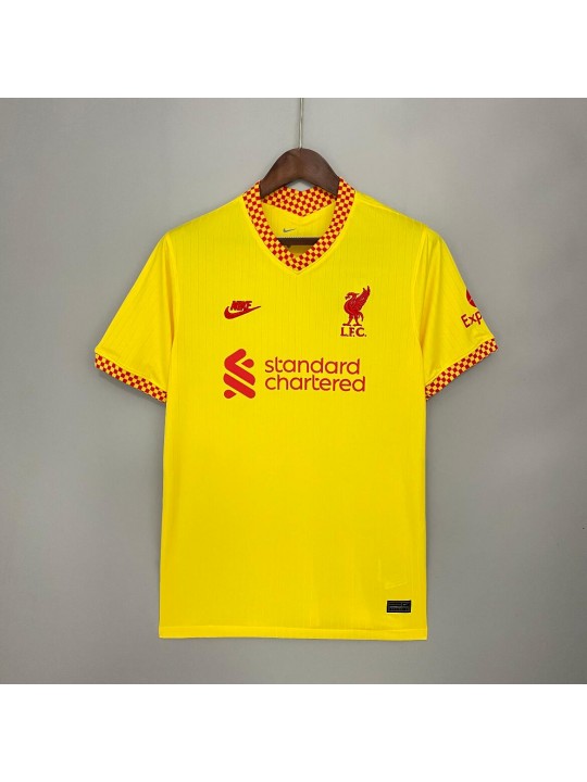 Camiseta Liverpool Tercera Equipación 2021/2022 Niño