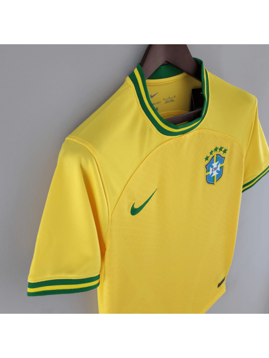 Camiseta Brasil Concepto 2022 Amarilla