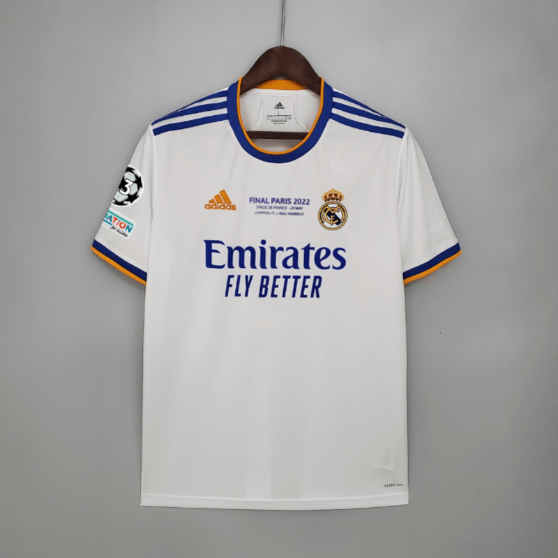 CAMISETA REAL M-ADRID PRIMERA EQUIPACIÓN 21/22 FINAL