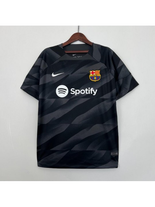 Camiseta b-arcelona Fc Portero Negra 2023-2024