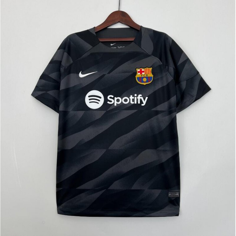 Camiseta b-arcelona Fc Portero Negra 2023-2024