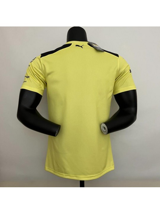 Camiseta Del Equipo Scuderia Ferrari Amarillo 2023