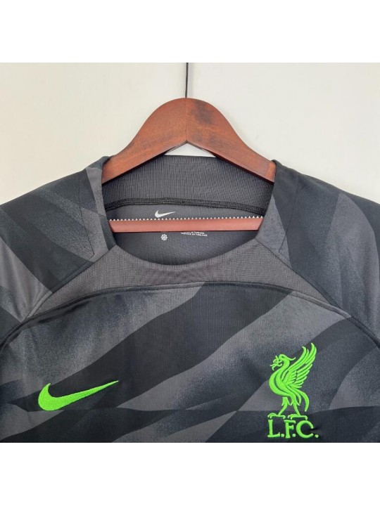 Camiseta Liverpool Fc Portero Negro 23/24