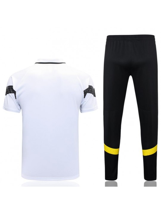 Polo Borussia Dortmund Pre-match 23/24 Blanco