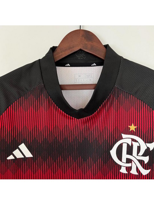 Camiseta Fc Flamengo Edición Especial 23/24 Negro Rojo