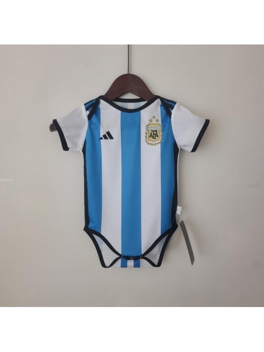 Miniconjunto Baby Argentina Primera Equipación 22/23 3 Estrellas