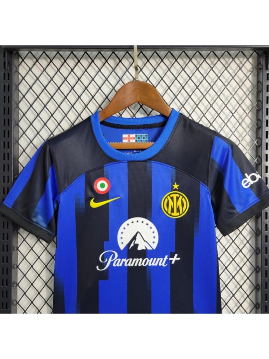 Camiseta FC Inter de Milán Primera Equipación 23/24 Niño