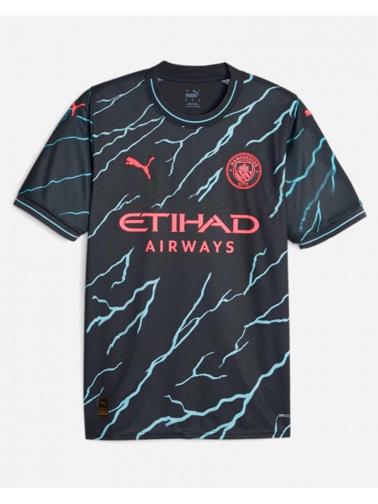 Camiseta Manchester City Tercera Equipación 23/24 Niño