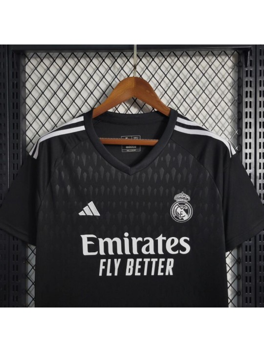 Camiseta Portero Real Madrid Negro 23/24