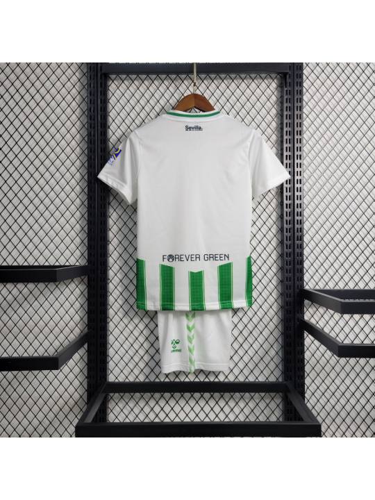 CAMISETA REAL BETIS PRIMERA EQUIPACIÓN 2023 2024 NIÑO