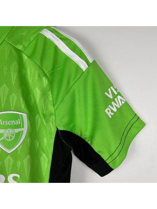 Camiseta Arsenal Cf Portero Verde Niño 23/24