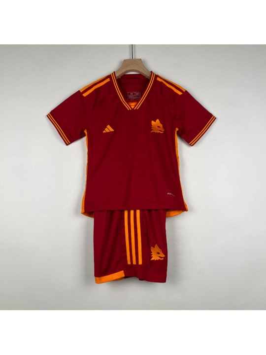 Camiseta As Roma Primera Equipación 23/24 Niño