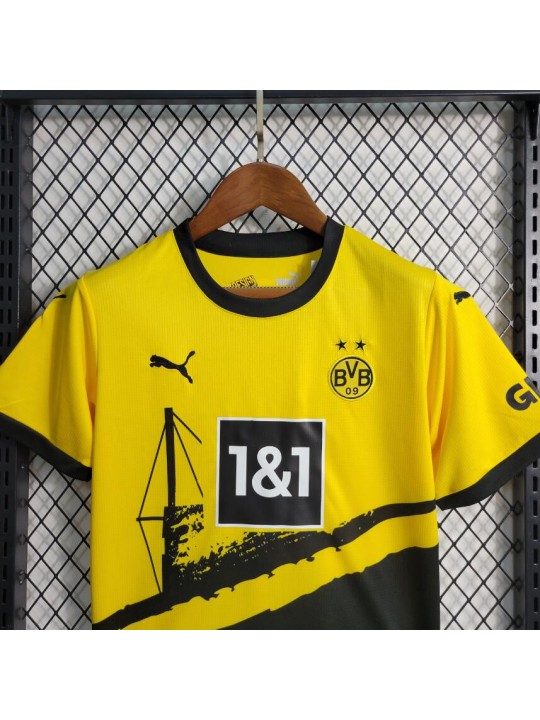 Camiseta Borussia Dortmund Primera Equipación Niño 23/24