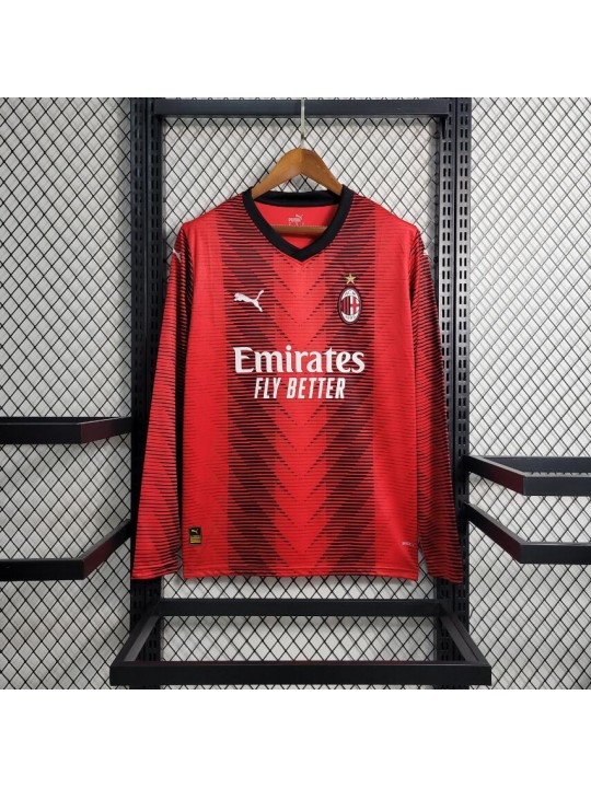 Camiseta Fc AC Milan Primera Equipación 23/24 ML