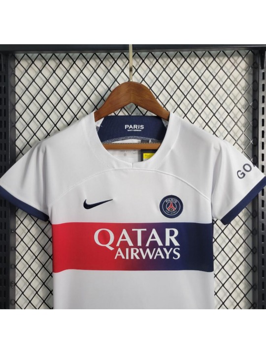 Camiseta París Saint-Germain Segunda Equipación 2023/24 Niño