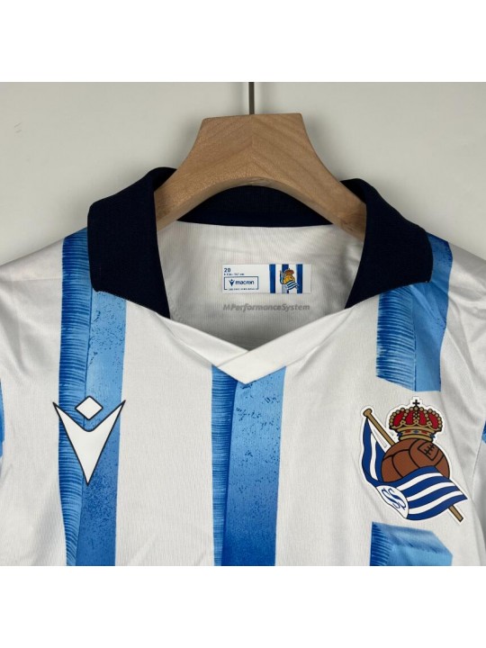 Camiseta Real Sociedad Primera Equipación 23/24 Niño