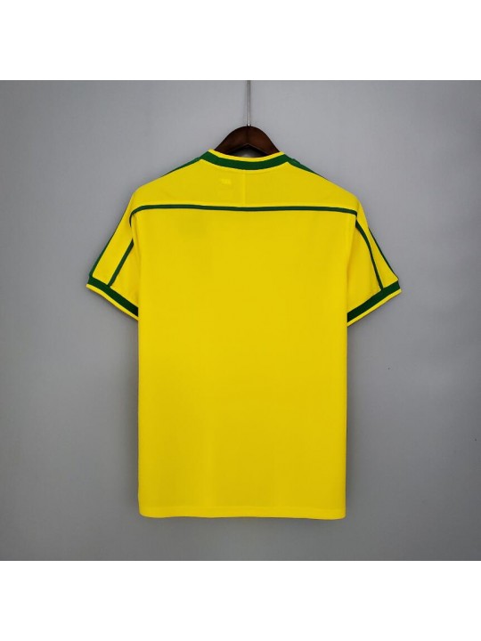 Camiseta Brasil Retro Primera Equipación 1998