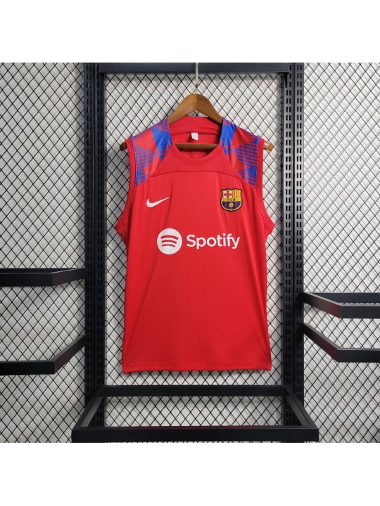 Camiseta Sin Mangas b-arcelona Pre-Match Rojo 23/24