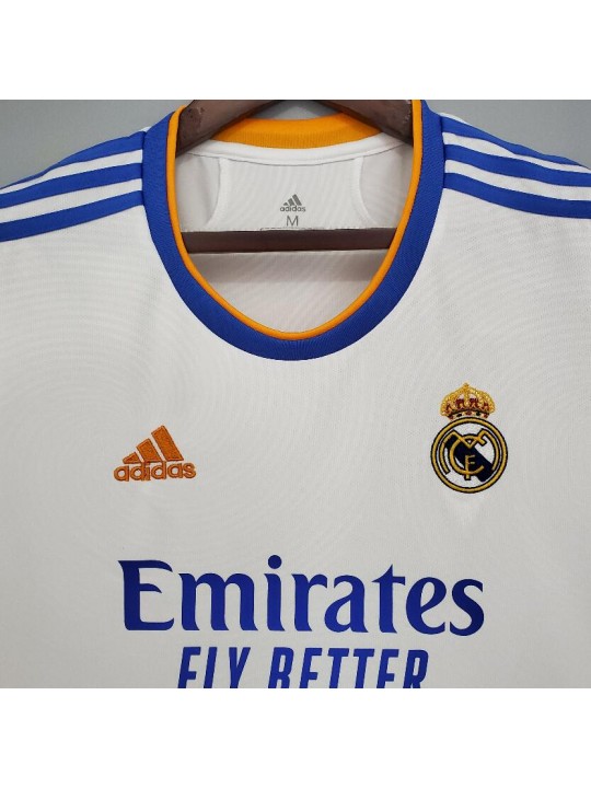 Camiseta Real Madrid Hombre Primera Equipación Blanca Mujer