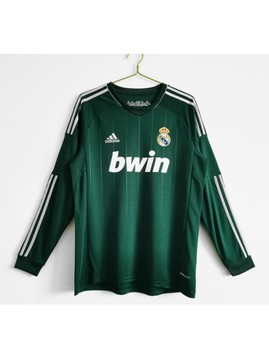 Camiseta Retro Real M-adrid Tercera Equipación 2012/2013 ML