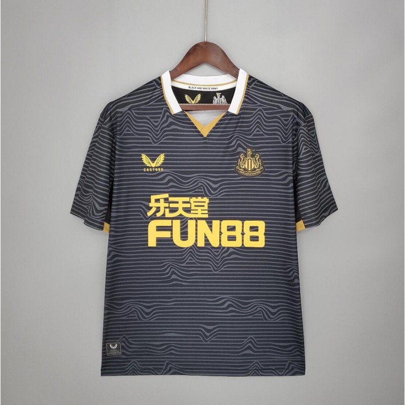 Camiseta Newcastle United Segunda Equipación 2021/2022 Niño