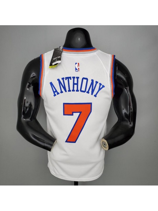 Camiseta 2021 ANTHONY#7 Knicks White