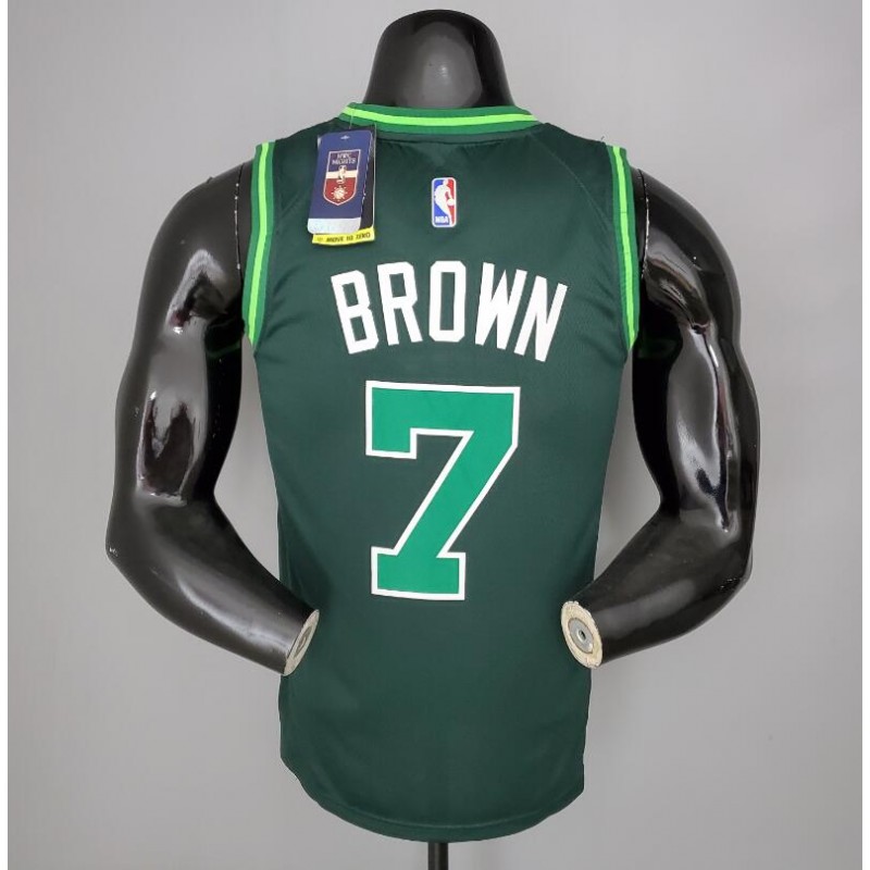 Camiseta 2021 BROWN#7 Celtics Bonus Edition