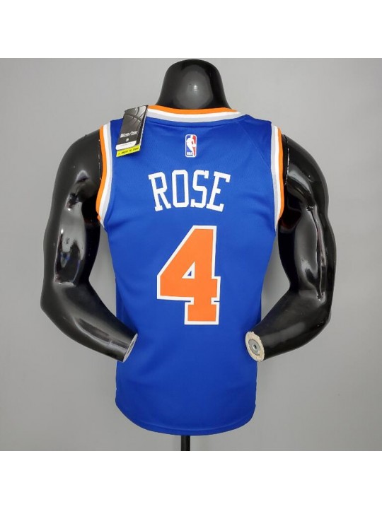 Camiseta 2021 ROSE#4 Knicks Blue