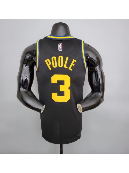 Camiseta 2022 75th Anniversary Poole #3 Warriors City Edition