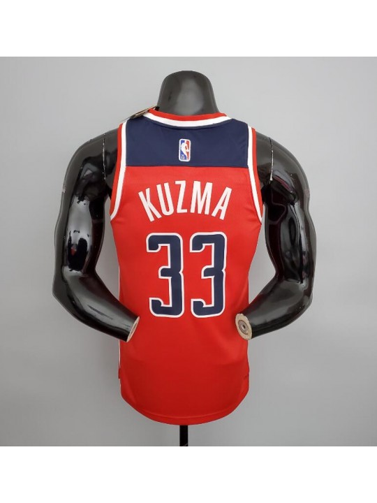Camiseta 75th Anniversary Kuzma #33 Wizards