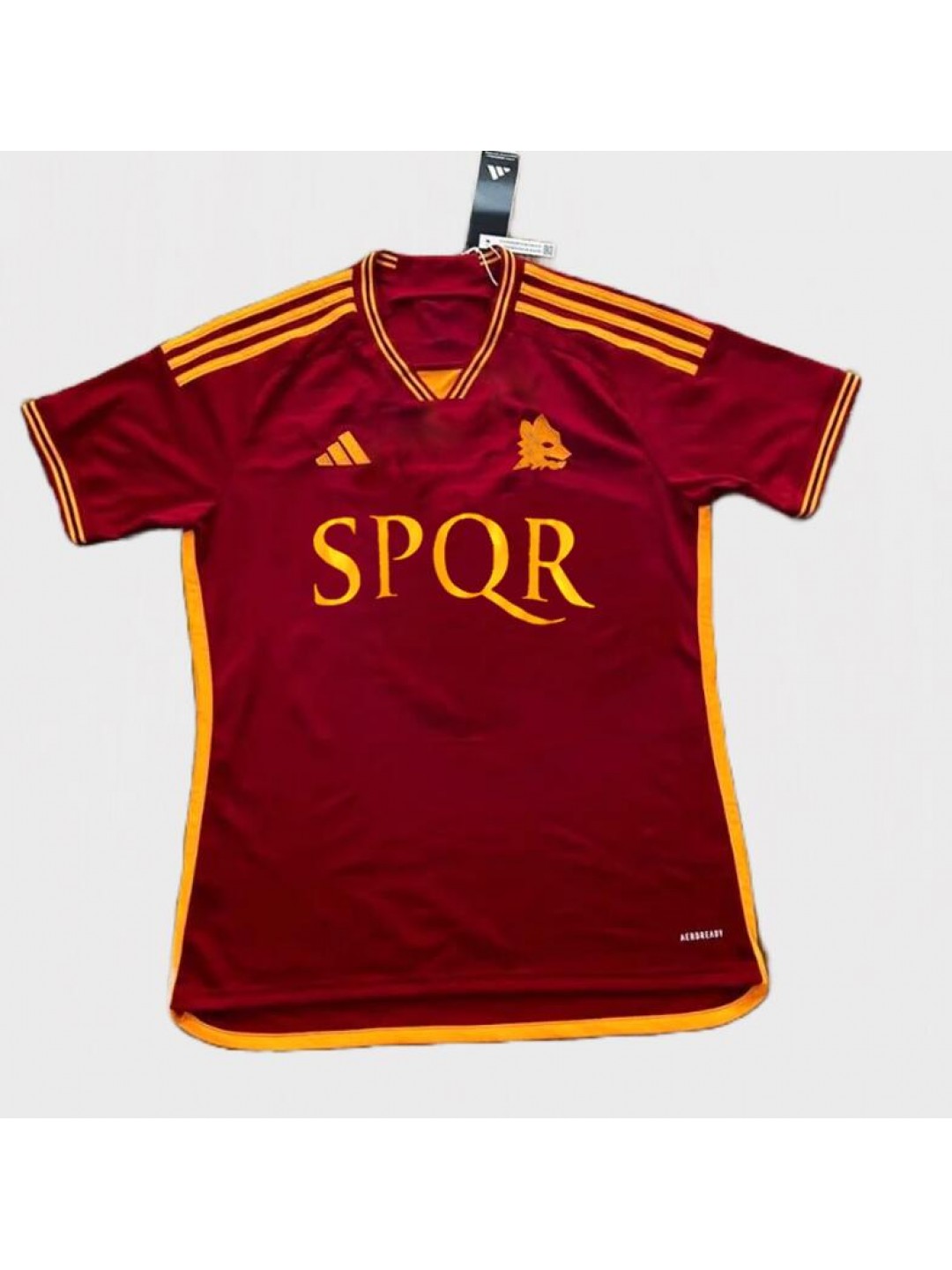 CAMISETA AS ROMA PRIMERA EQUIPACIÓN SPQR 23/24 Baratas, image size:1080x1440