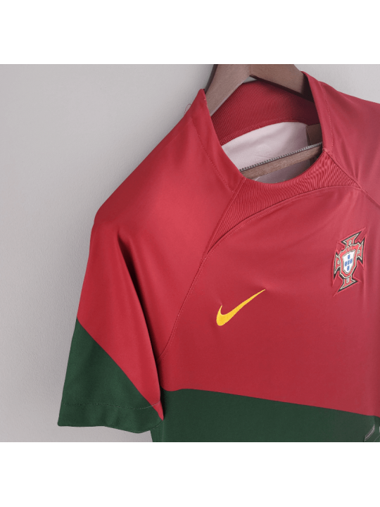 Camiseta Portugal Primera Equipación Match Mundial Qatar 2022