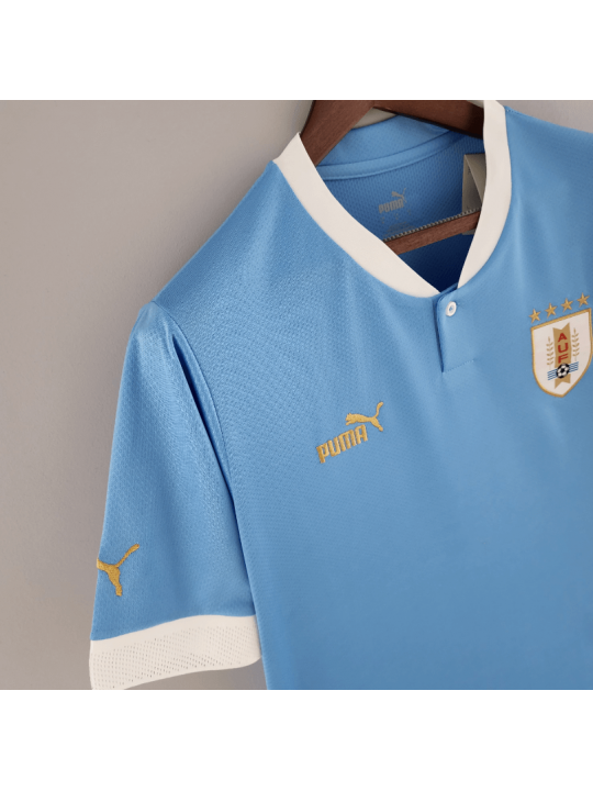 Camiseta Uruguay Primera Equipación 2022 Niño