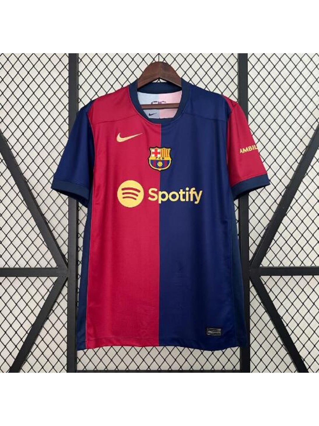 Maillot FC Barcelona 4ème Tenue – Nike – Taille XL – Jaune – Neuf