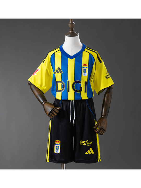 Camiseta Real Oviedo 2ª Equipación 25/26 Niño