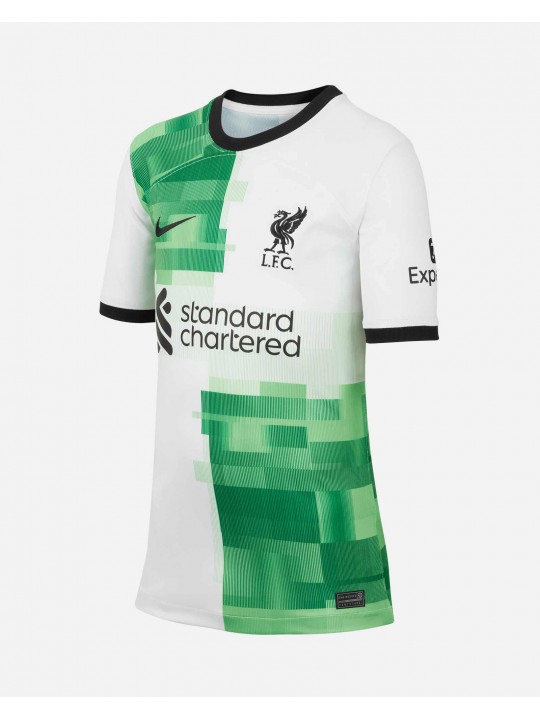 Camiseta Liverpool Fc Segunda Equipación 23/24 Niño