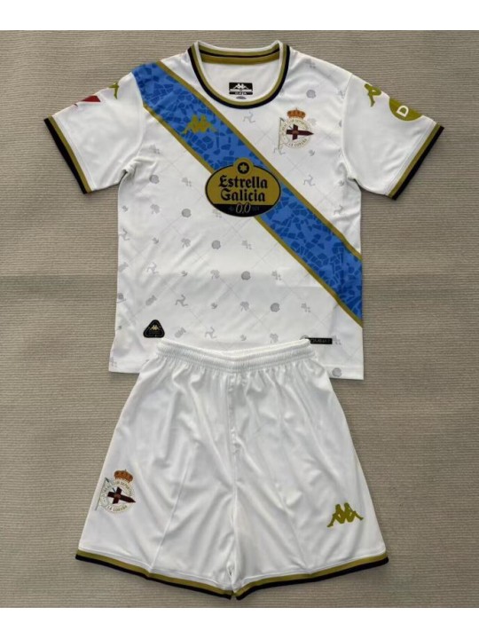 Camiseta Deportivo De La Coruña 3ª Equipación 25/26 Niño