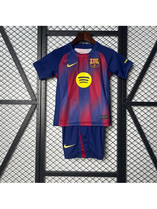 Camiseta Barcelona Primera Equipación 25/26 Niño