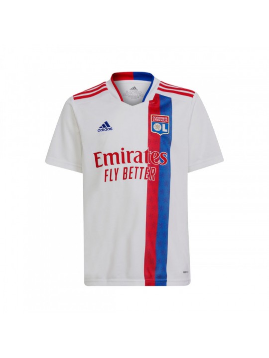 Camiseta Olympique De Lyon Primera Equipación 2021-2022 Niño