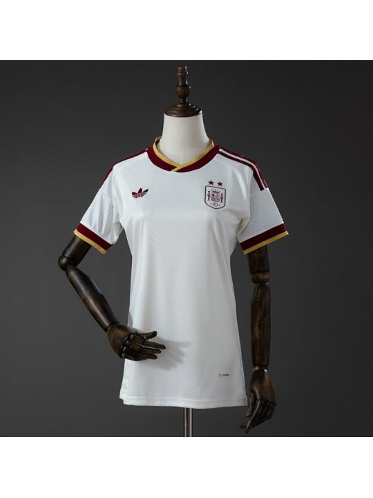 Camiseta España 2ª Equipación 2026 Campeón 2 Estrellas Mujer Camiseta España 2ª Equipación 2026 Campeón 2 Estrellas Mujer